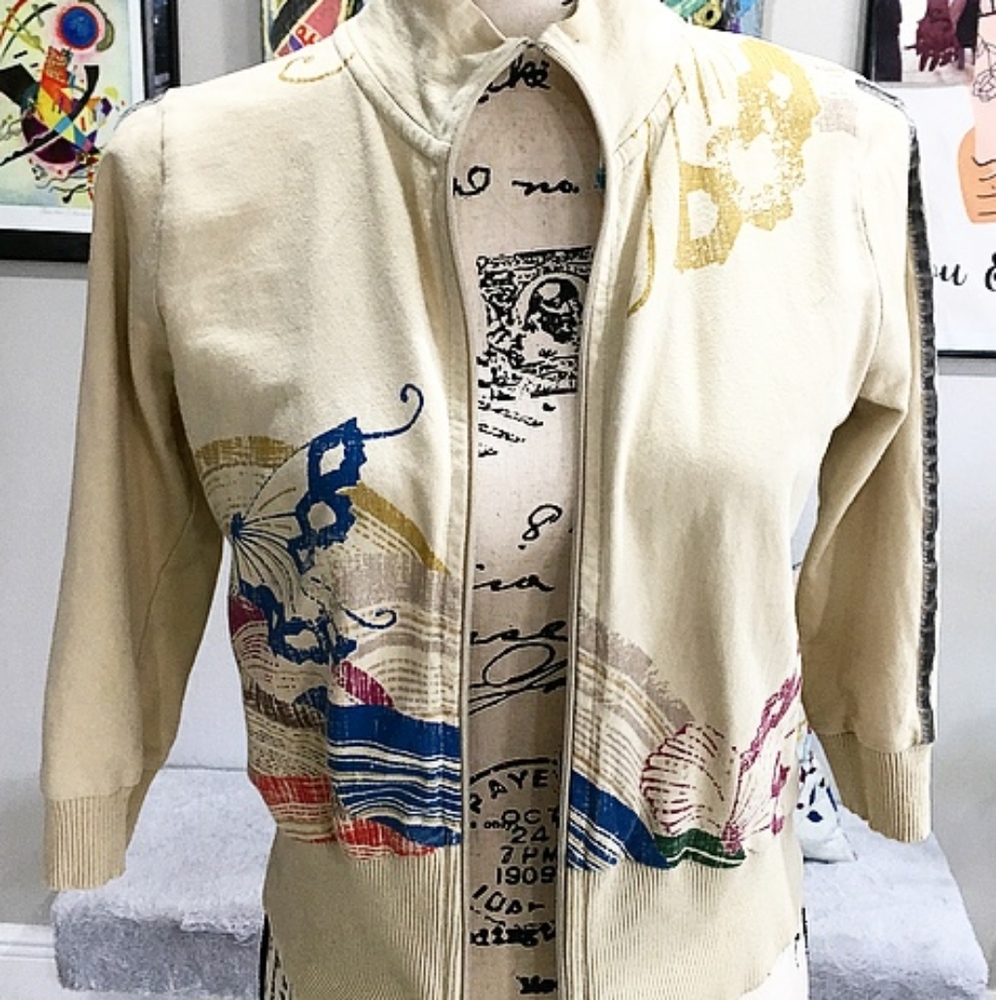 French Connection Crop Jacket Vintage Size S